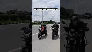 Hero Xtreme 125r Vs Pulsar NS 125 Drag Race #youtubeshortsvideo #viralshorts2024
