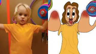 Chris and Mom playing Escape Room - Chris and Mom funny drawing meme