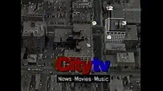 CITYTV ID - MOSES ZNAIMER ON ROOF OF 299 QUEEN ST WEST (1992)