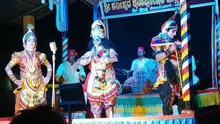 ಹನೂಮಂತ| ಕುರುಕ್ಷೇತ್ರದಲ್ಲಿ ಮಾರುತಿ| ಶ್ರೀ ಶನೇಶ್ವರ ಮೇಳ, ಚೋನಮನೆ, ಆಜ್ರಿ