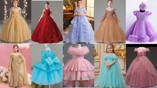 Latest party wear baby dress design for girls 2025 | Fancy dress design | Baby girls frock design |