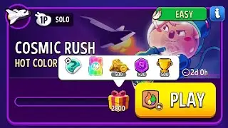 Solo challenge cosmic rush Hot Color Complete Score with se boster..