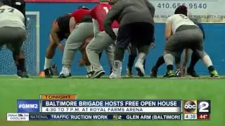 Baltimore Brigade hosting open house for fans Thursday