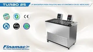 Turbo 25 Black - La maquina para paletas mas económica en el mercado