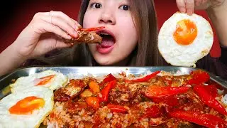 MUKBANG SARDEN KALENG PEDAS CABE RAWIT MEMATIKAN