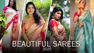 New Latest Saree design ideas for Girls and women || Party wear  saree designs || #saree #sarees