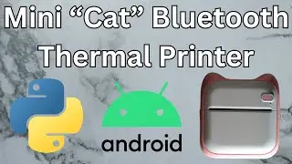 Mini Cat Bluetooth Thermal Printer