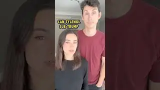 Может ли Тайленол подать в суд на Трампа из-за его заявлений об аутизме???