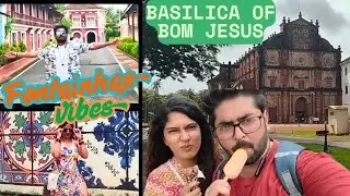 #goa beyond #beach #basilica BOM #jesus & Colourful #fontainhas best place to visit in goa