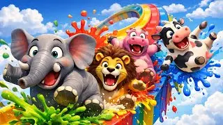 THIS 3D CARTOON ANIMAL CHALLENGE IS PURE CHAOS 😱🔥
