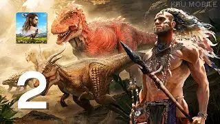 Savage Survival:Jurassic Isle - Gameplay Walkthrough Part 2 - Chapter 4 ~ 8 (Android, IOS)