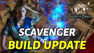 [POE 1] Much Stronger Than I Expected! Scavenger Locus Mine Power Siphon Build Guide