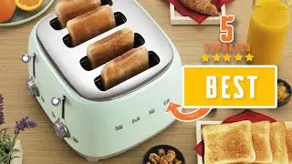 Best 5 Slice Toaster's 2021 | 5 Top Pop Up Toaster's Available At Amazon