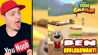 ODBLOKOWAŁEM BENA! 😱 Talking Tom Gold Run