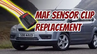 How to fix broken MAF sensor clip Ford Focus 2006
