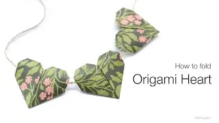 How to fold Origami Heart