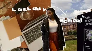 Last day of masters📚 | day in the life of an international student in the UK.