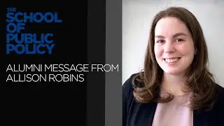 MPP Alumni Greeting - Allison Robins