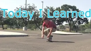 Today I learned Pop Shove Late Flip Body Varial!