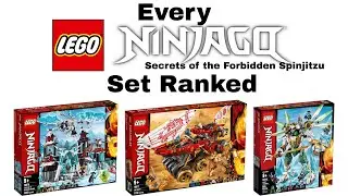 Рейтинг всех наборов LEGO Ninjago Secrets of the Forbidden Spinjitzu (2019)