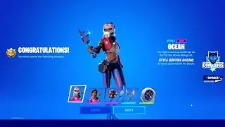 How to Unlock Riptide Ocean Style (with/without Mask) for Ocean Skin in Fortnite Chapter 2 Season 3
