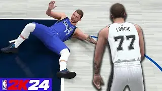 LUKA DONCIC vs DUKA LONCIC! - NBA Debut | NBA 2K24 PS5 MyCareer Ep.1