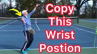 Hit Faster Serves With This Wrist Position (Amazing Tennis Tip)