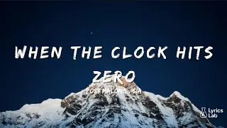Post Malone ft. Sia &ndash; When the Clock Hits Zero (Official AI Lyrics Video)