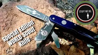 WORLD Boy Scout knife. Special Edition Scout Knife - Blue, that is UK legal. Chinese boy scout knife