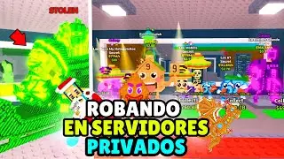 👿ROBANDO en SERVIDORES PRIVADOS de STEAL A BRAINROT ROBLOX