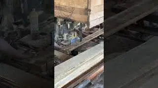 Steps of Cutting Carved Wood with a Sawmill Machine