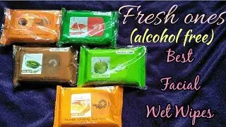 Best Facial Wipes| Fresh Ones Naturally Refreshing Facial Wipes | Remove Makeup Easily