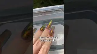 Secret Nail Art Revealing Color Changing Nails - Full tutorial on my channel