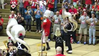 Ohio State Marching Band Script Ohio with i Dotter Matt Reed at 9 28 2013 Skull Session OSU vs WI
