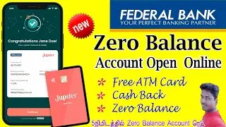 Jupiter Federal bank Zero balance account opening full process 😍 | @TechandTechnics