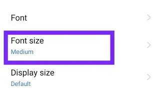 how to change font size in realme c2, c3, c11, c12, c15, c17