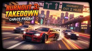 💥 LIVE BURNOUT 3 PS2! BALAPAN ARCADE TERCHAOS