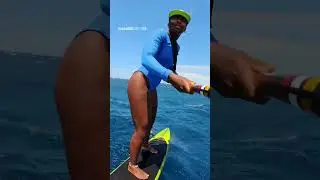 Last summer #downwind #supfoil