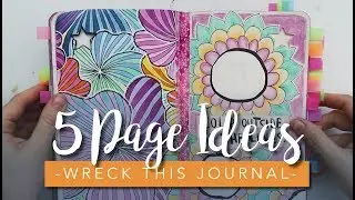 Wreck this Journal Page Ideas