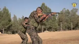 مشاهد من تدريبات الكوماندوس لفوج الشهيد سرحد لواء الشهيد عدنان أبو أمجد في منبج 12/10/2020
