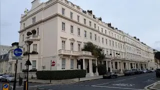 4K- LONDON WALK IN EATON SQUARE SW1| ONE OF THE MOST EXPENSIVE STREET IN LONDON