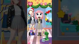 Sega song (478) But sing cover By My Talking Angela 2 #angela2 #trending #shorts #squidgame #sprunki
