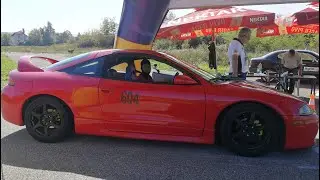 Auto slalom 2020 Banjaluka | Mitsubishi Eclipse 2G | HD-sound |