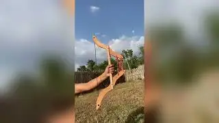 Bamboo Gun with Balloon, Hunting wild Boars, Building Shelters in Tree