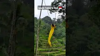 Jungle Swing in Ubud, Bali 🇮🇩