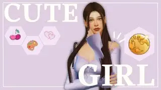 Creating a Stylish & Cute Sim💜 | Sims 4 CAS