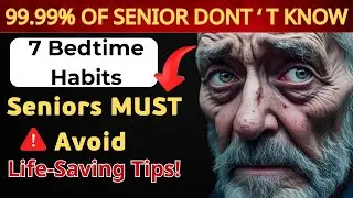 7 Bedtime Habits SENIORS Must AVOID (Hidden Dangers Revealed!)