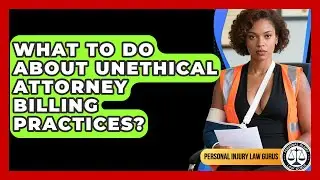 What To Do About Unethical Attorney Billing Practices? - Personal Injury Law Gurus