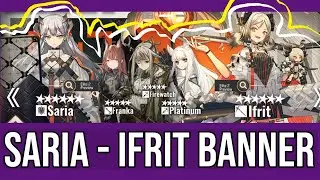 Arknights - Saria - Ifrit Banner! - Come watch this if you think your luck is worst than mine