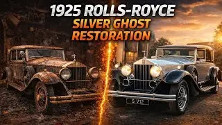 🔥 100 Years Abandoned: Restoring a 1925 Rolls-Royce Silver Ghost Found in a Secret Garden 🔥